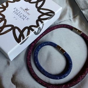 Swarovski exclusive edition necklace and bracelet